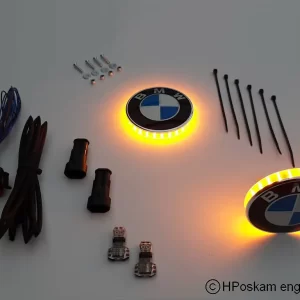 Φωτιζόμενα σήματα HPOSKAM LED 70 μμ (σετ) μόνο πορτοκαλί φως