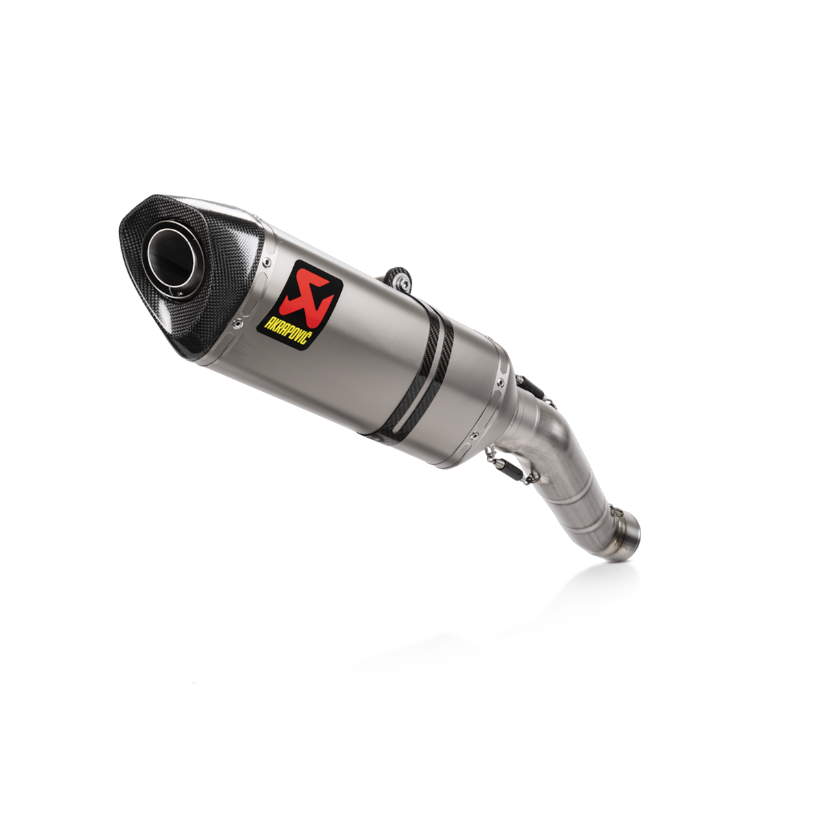 AKRAPOVIC ΕΞΑΤΜΙΣΗ APRILIA RSV4  / Tuono V4 21-26 Slip-On Line (TITANIUM)