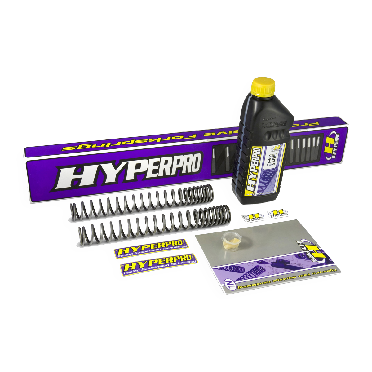 HYPERPRO ΕΛΑΤΗΡΙΑ ΜΠΡΟΣΤΑ CF Moto MT 800 21-24 (ΜΩΒ)