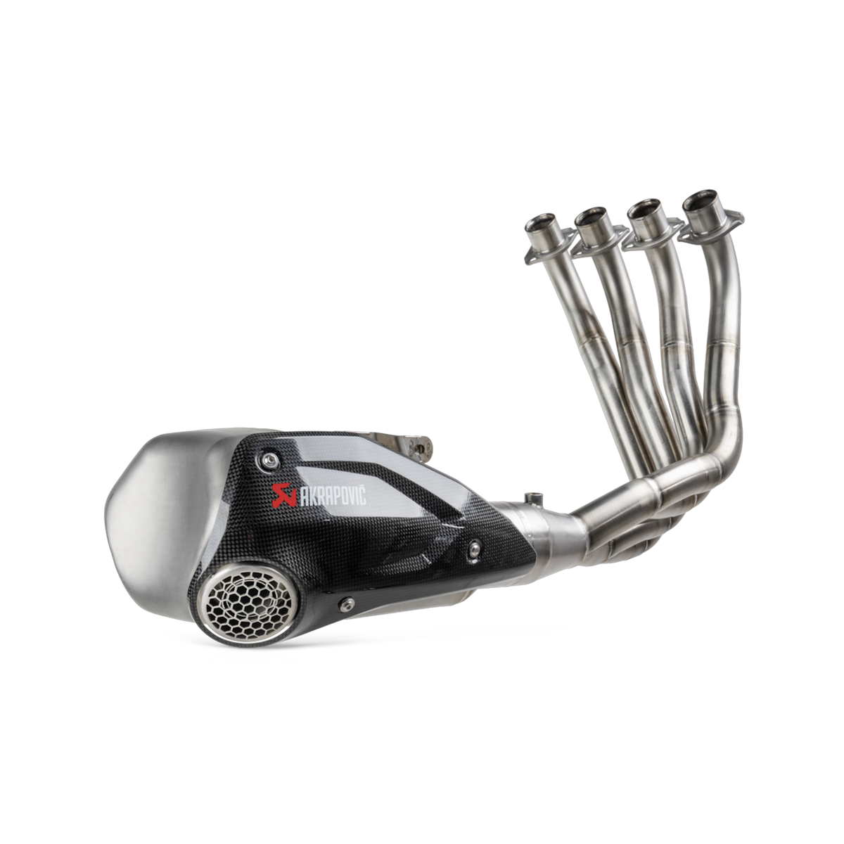 AKRAPOVIC ΕΞΑΤΜΙΣΗ HONDA CB 650 R 19-26 / CBR 650 R 19-26 RACING STREET LEGAL (TITANIUM)