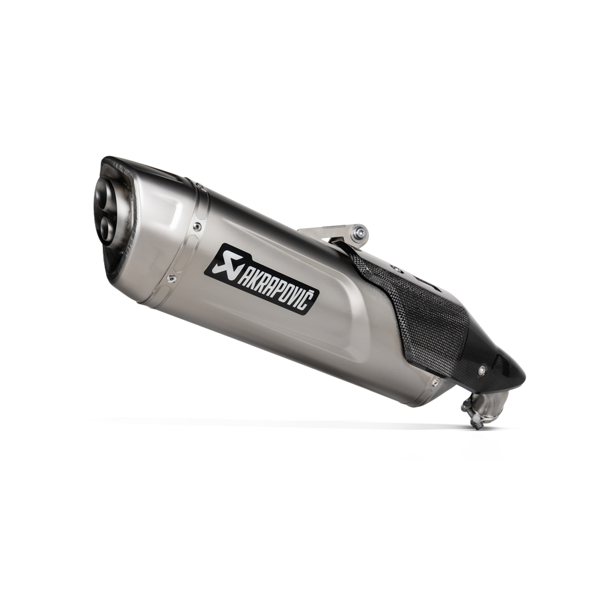 AKRAPOVIC ΕΞΑΤΜΙΣΗ SUZUKI SV-7GX 2026 / SV650X 18-26 STREET LEGAL (TITANIUM)